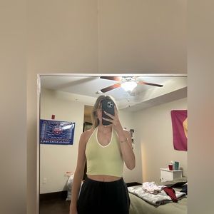 Brandy Melville green halter